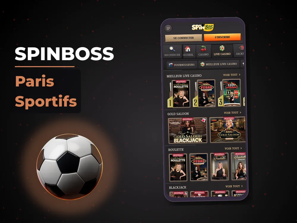 Spinboss - Paris Sportifs